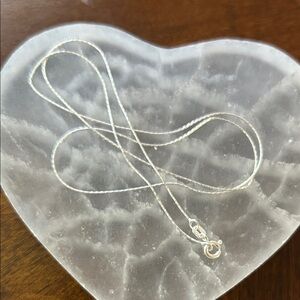 Made in Italy Sterling silver dainty chain